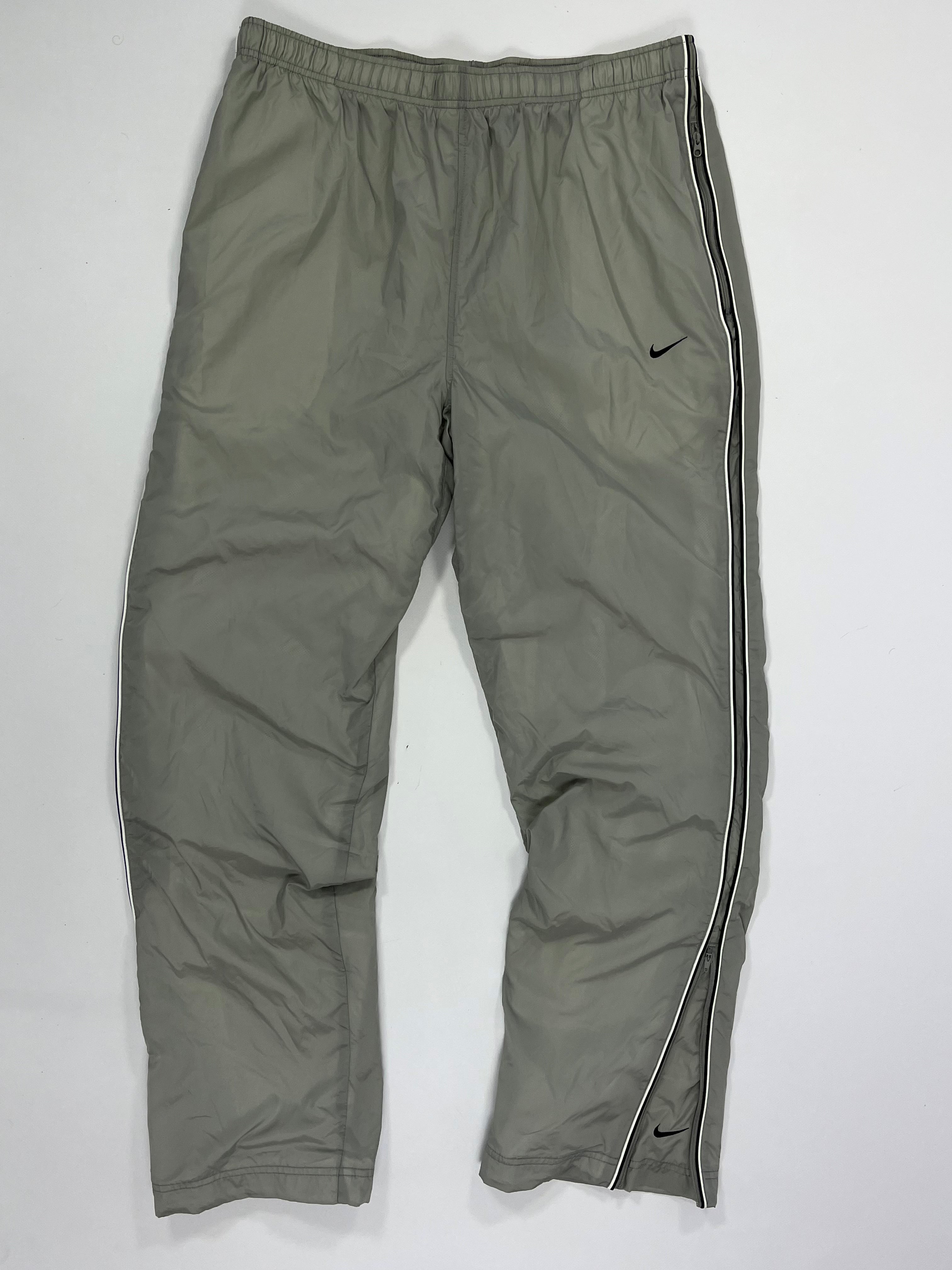 RARE Nike Vintage Trackpants Gray - (XL)
