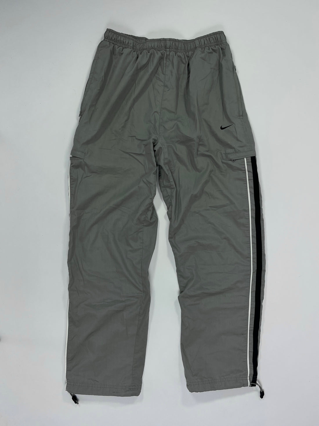 RARE Nike Vintage Trackpants Gray - (M)