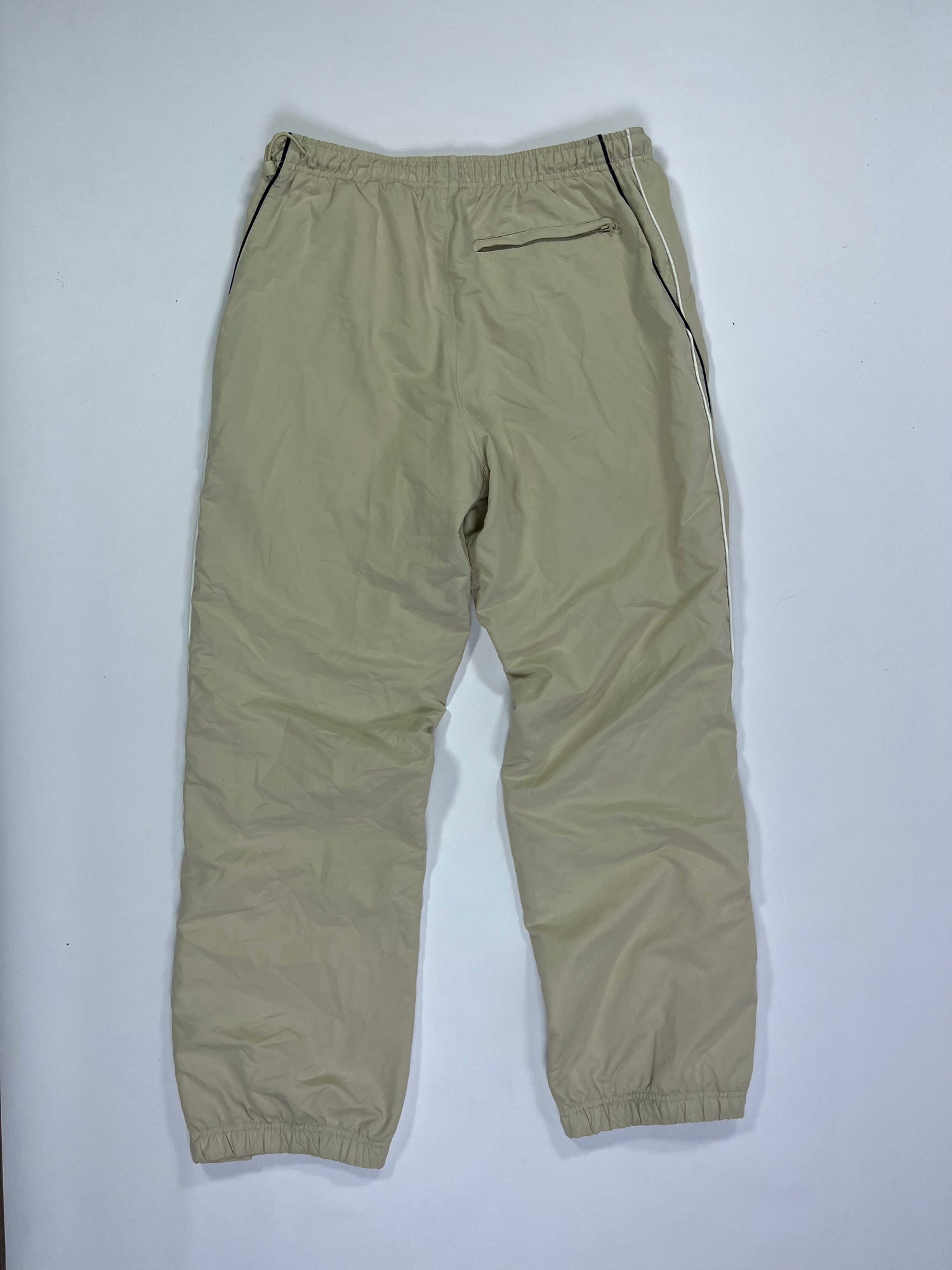 SUPER RARE Nike Vintage Trackpants Cream - (L)