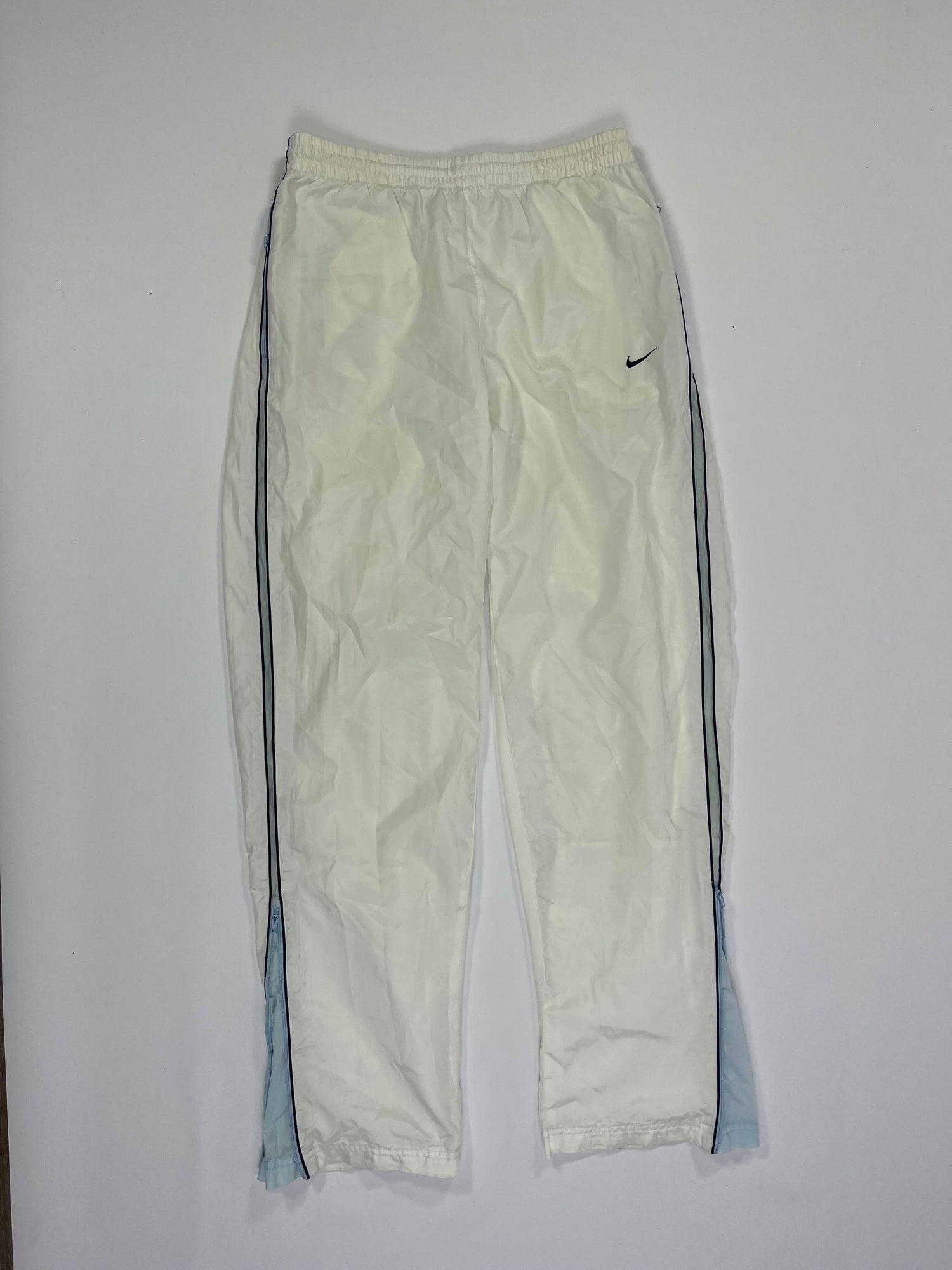 SUPER RARE Nike Vintage Trackpants White - (M)