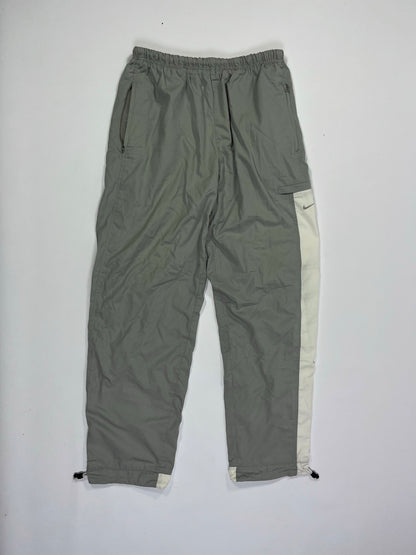 RARE Nike Vintage Track Pants Gray - (M)