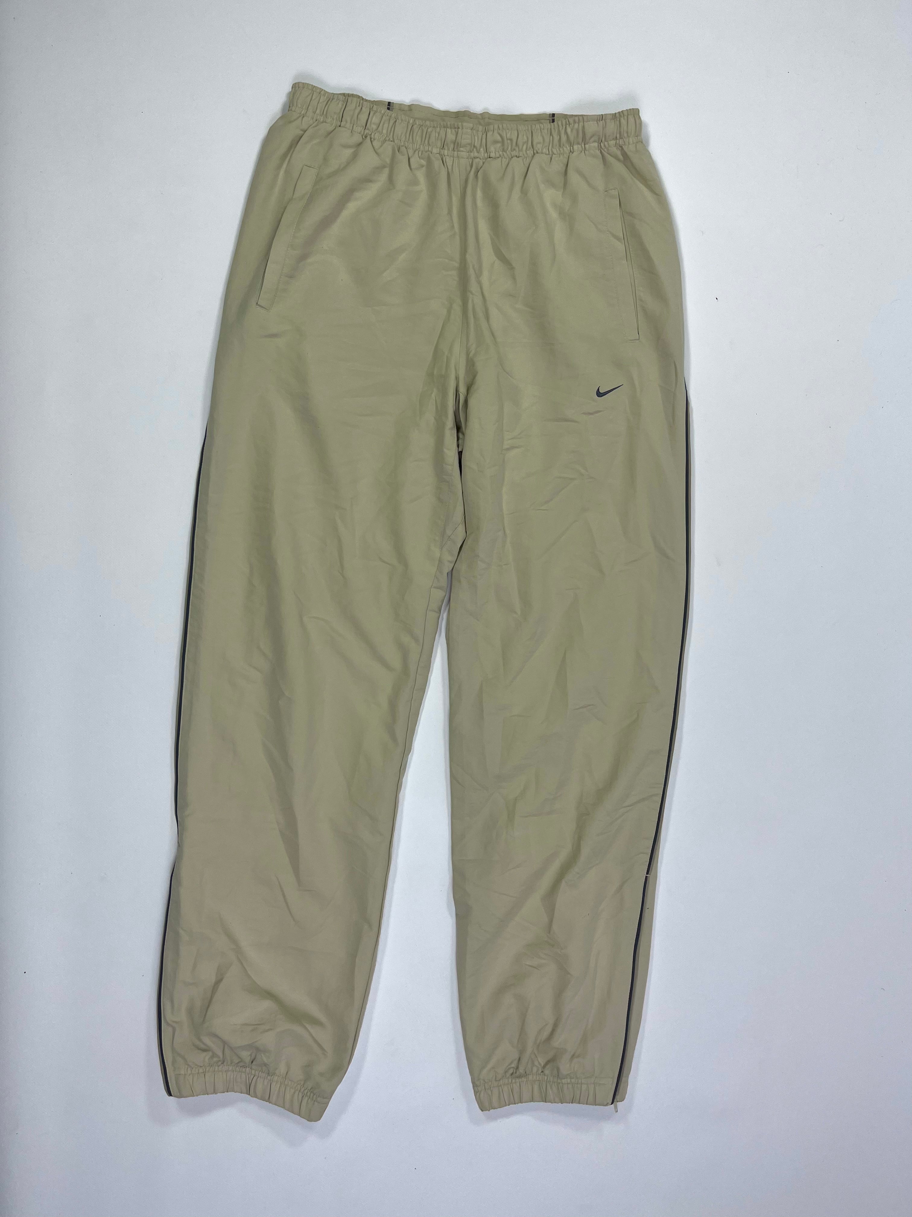 RARE Nike Vintage Track Pants Cream - (M)