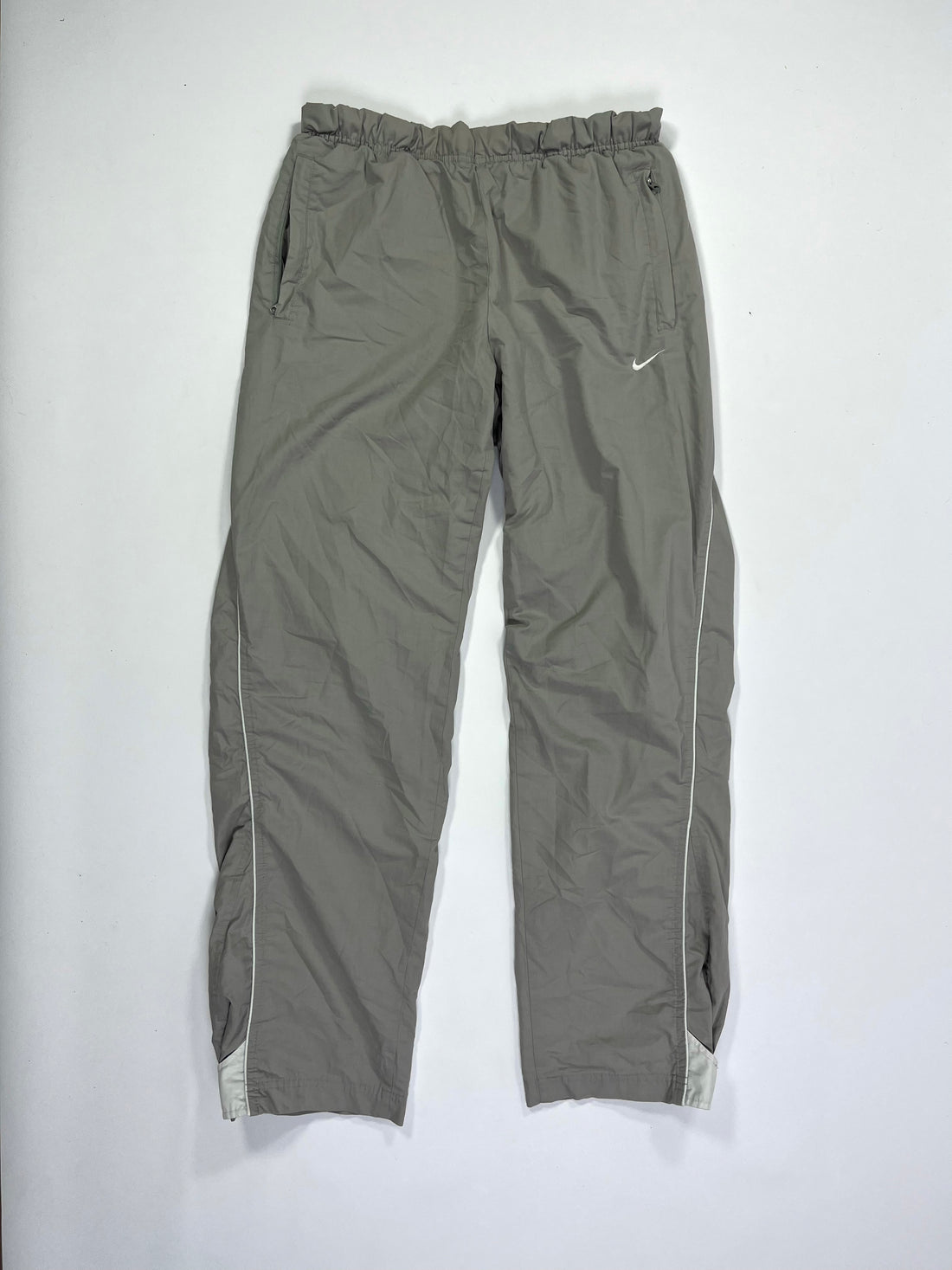RARE Nike Vintage Track Pants Gray - (M)
