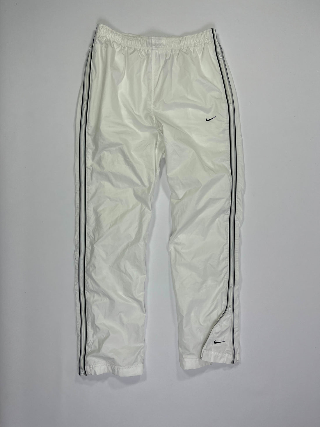 SUPER RARE Nike Vintage Track Pants White - (M)