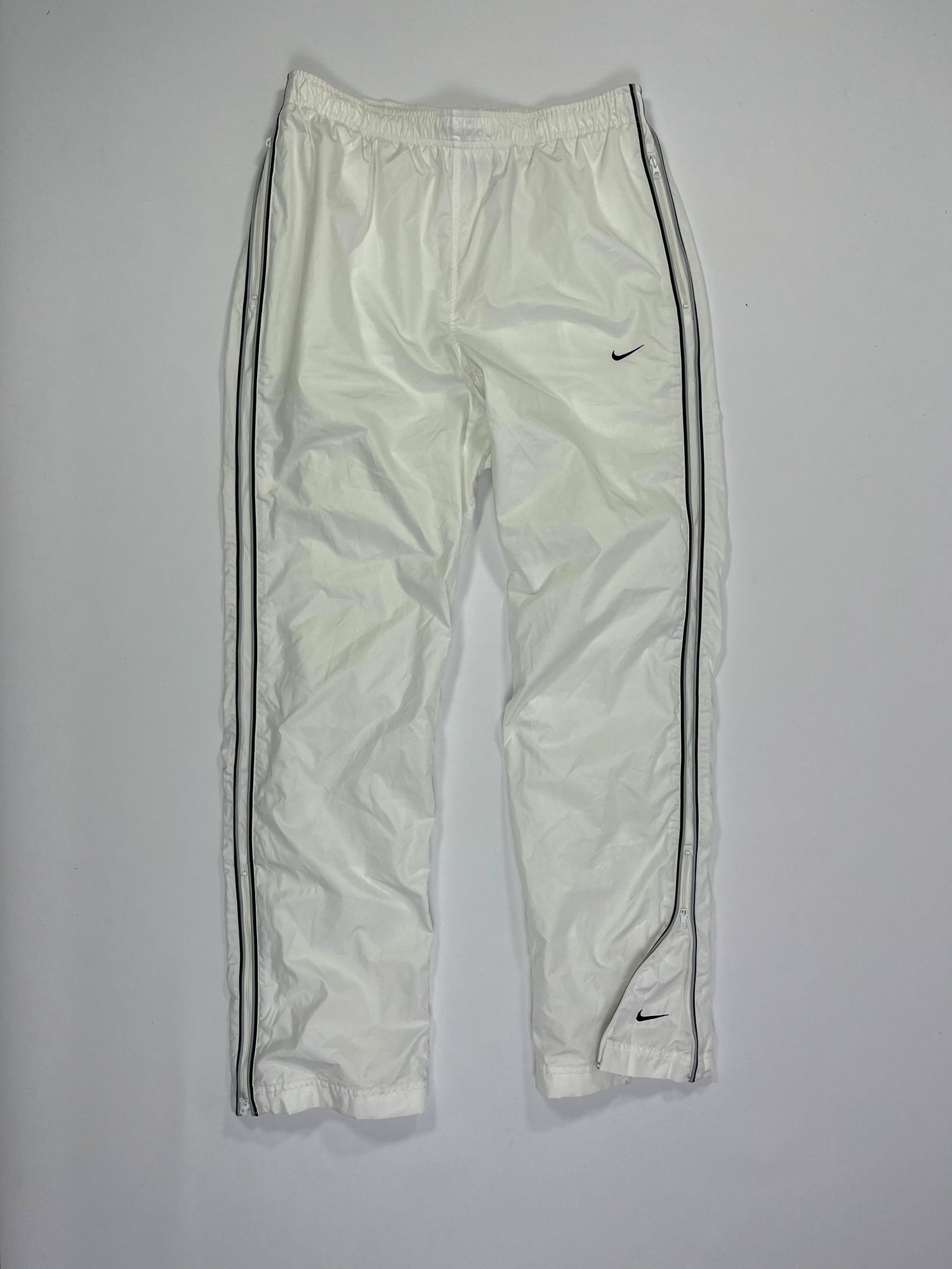 SUPER RARE Nike Vintage Track Pants White - (M)