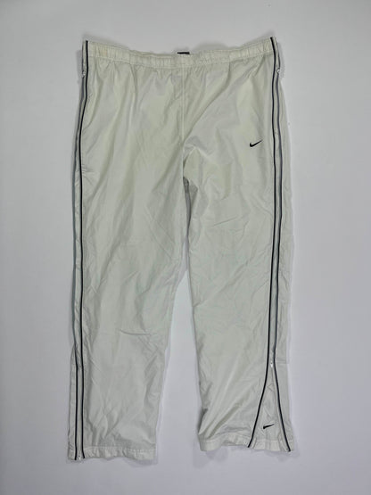 SUPER RARE Nike Vintage Track Pants White - (XL)