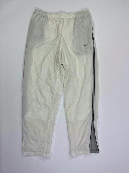 RARE Nike Vintage Track Pants White - (XL)