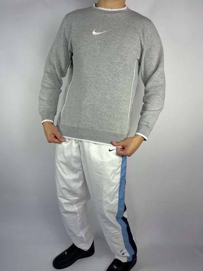 RARE Nike Vintage Sweatshirt Gray - (S)