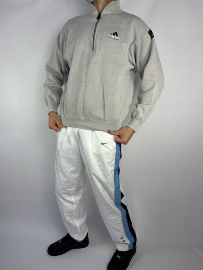 RARE Adidas EQUIPMENT Vintage Sweatshirt Gray - (M)