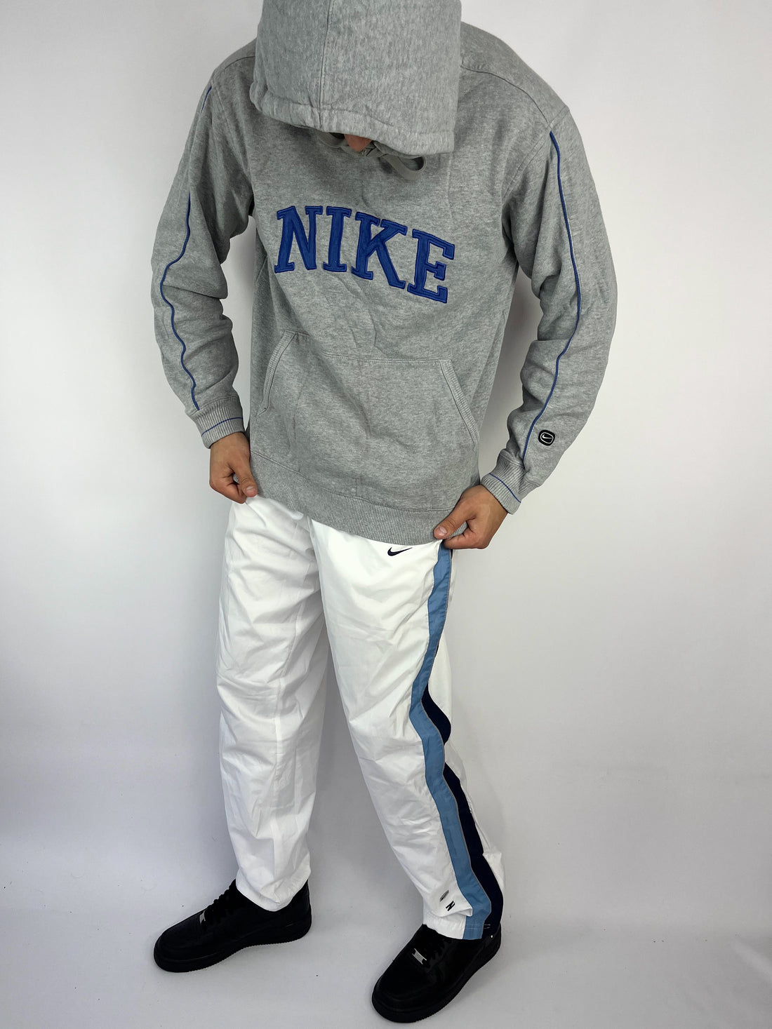 Nike Vintage Hoodie Gray - (M)