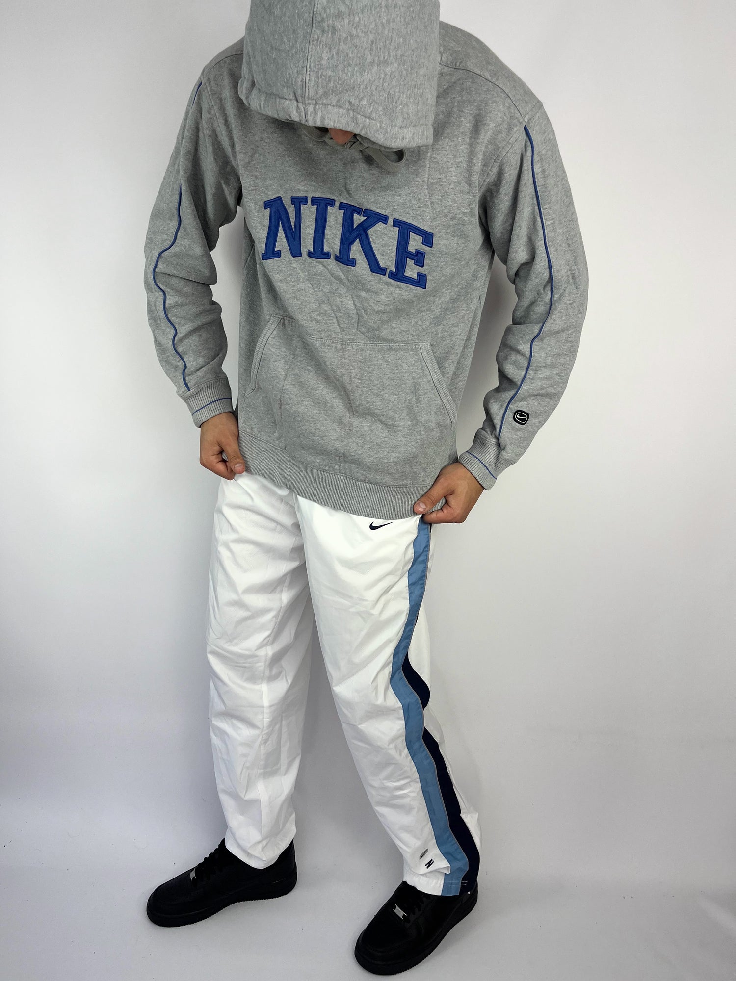 Nike Vintage Hoodie Gray - (M)