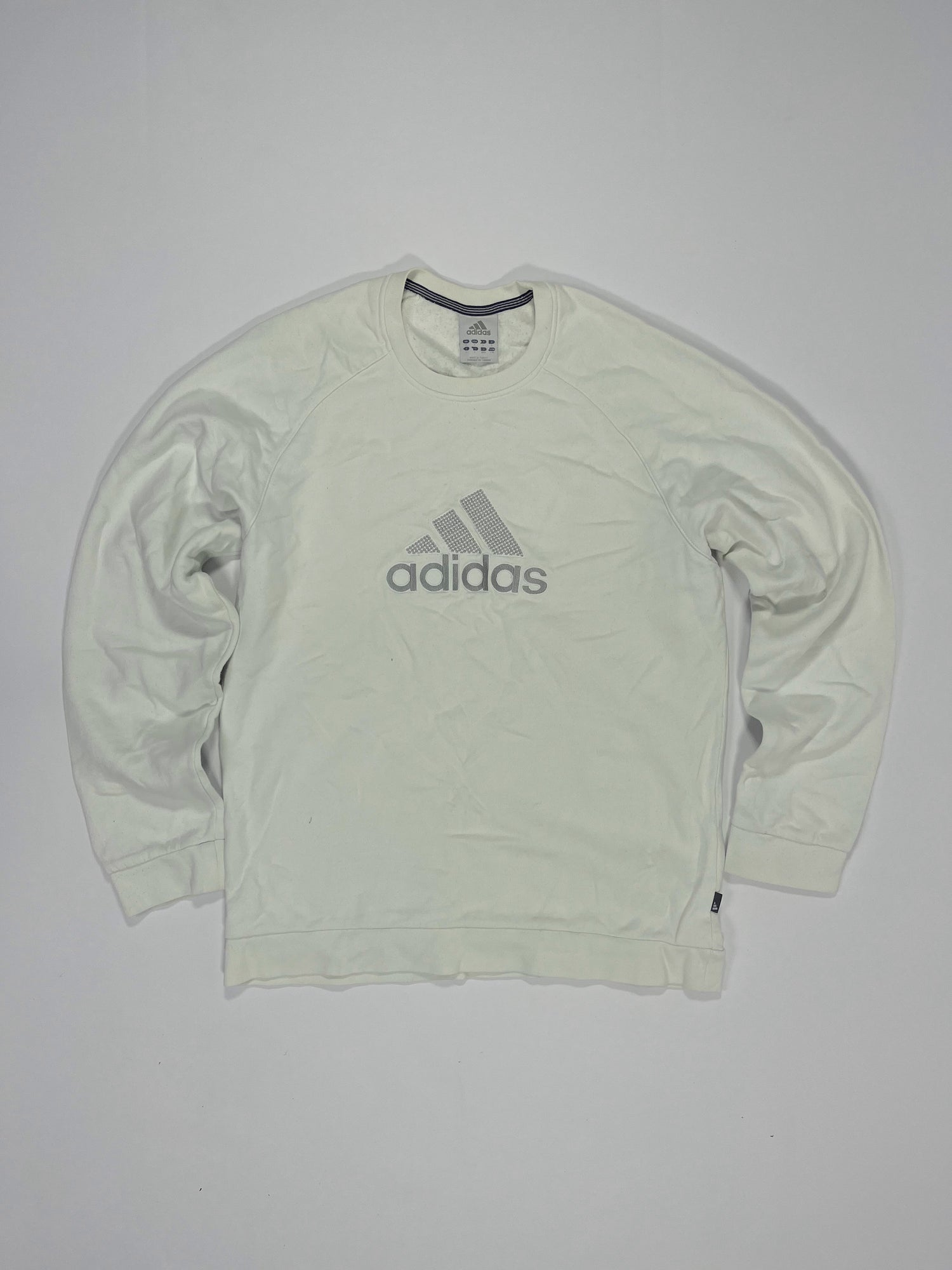 Adidas Vintage Sweatshirt White - (L)