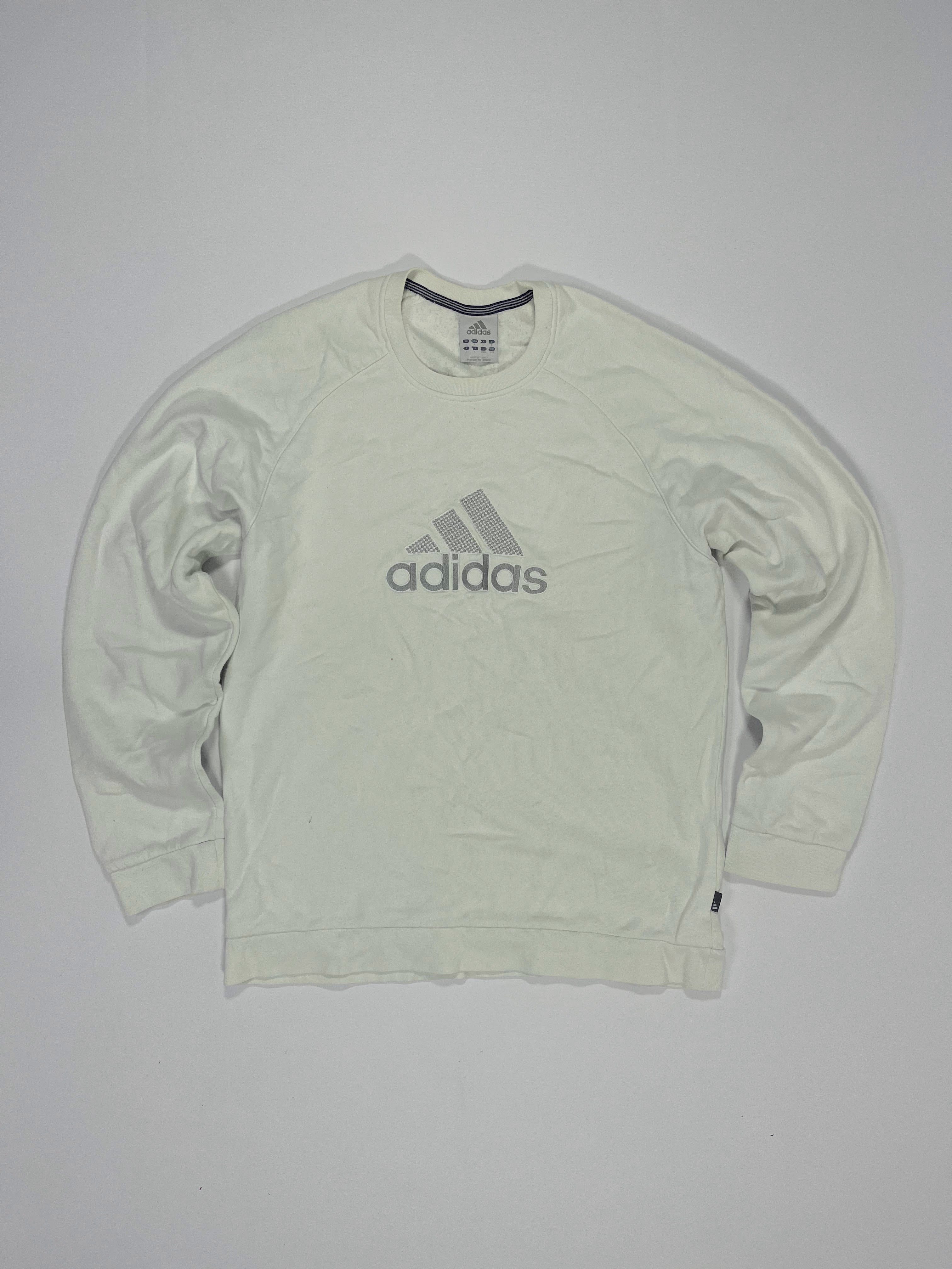 Adidas Vintage Sweatshirt White - (L)
