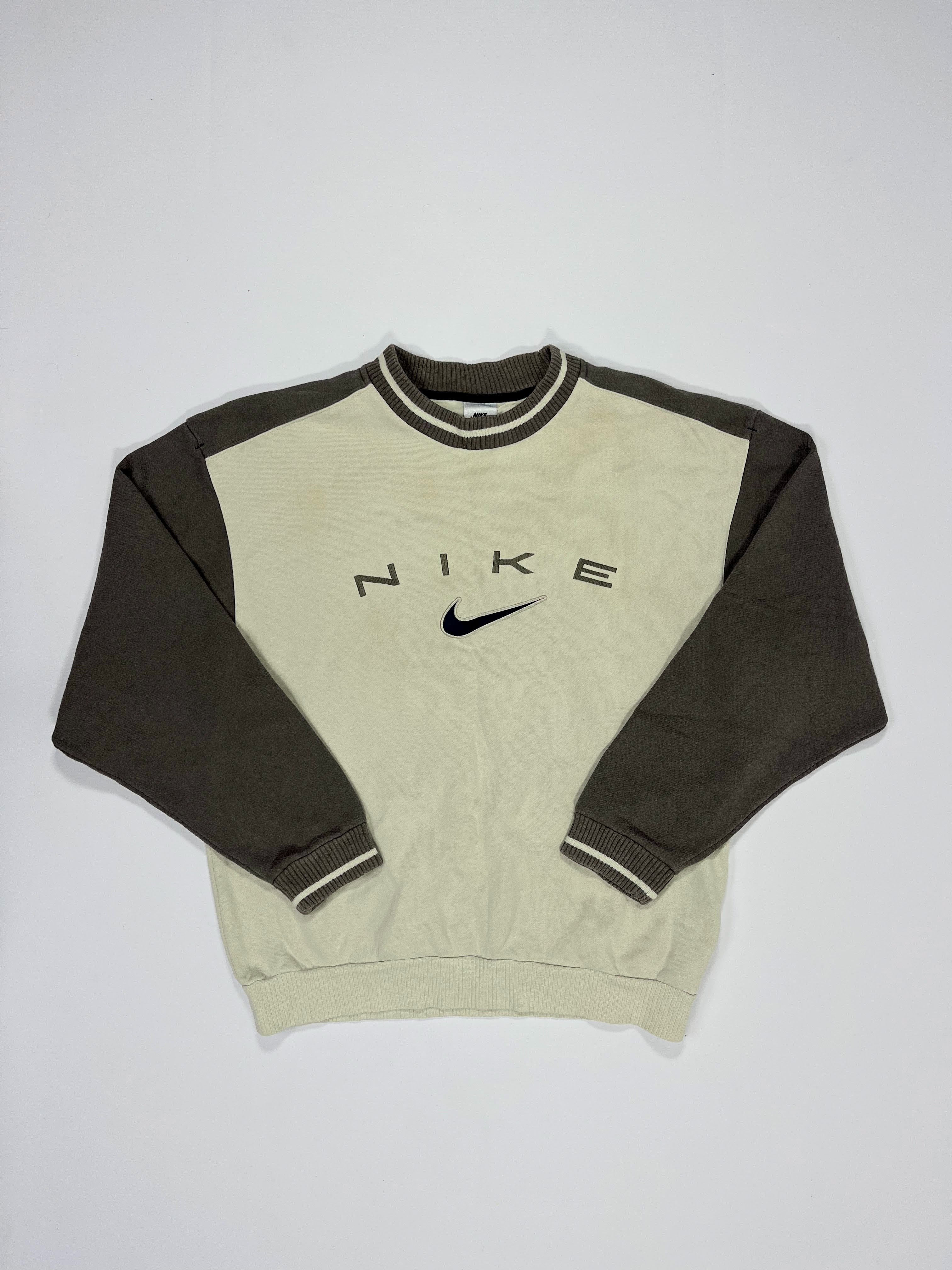 SUPER RARE Nike Vintage Sweatshirt Cream - (M)