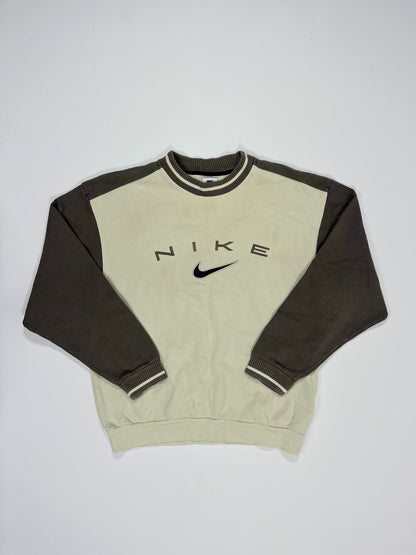 SUPER RARE Nike Vintage Sweatshirt Cream - (M)