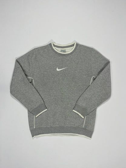RARE Nike Vintage Sweatshirt Gray - (S)