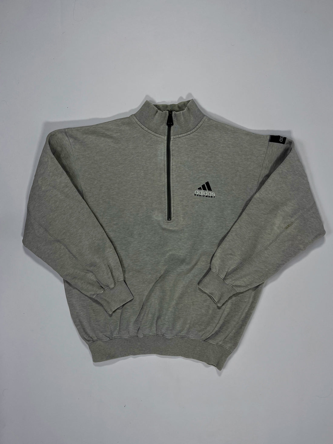 RARE Adidas EQUIPMENT Vintage Sweatshirt Gray - (M)