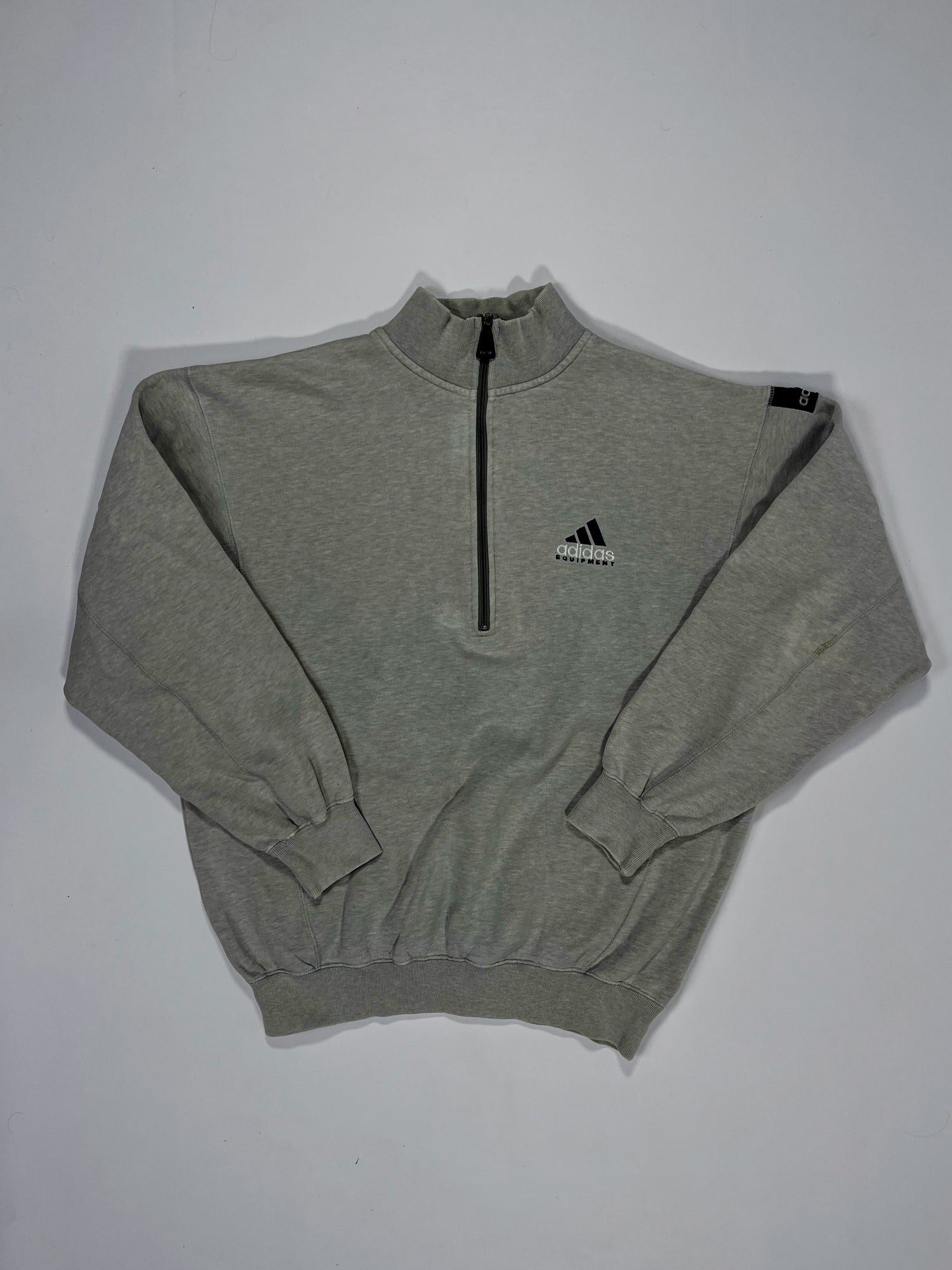 RARE Adidas EQUIPMENT Vintage Sweatshirt Gray - (M)