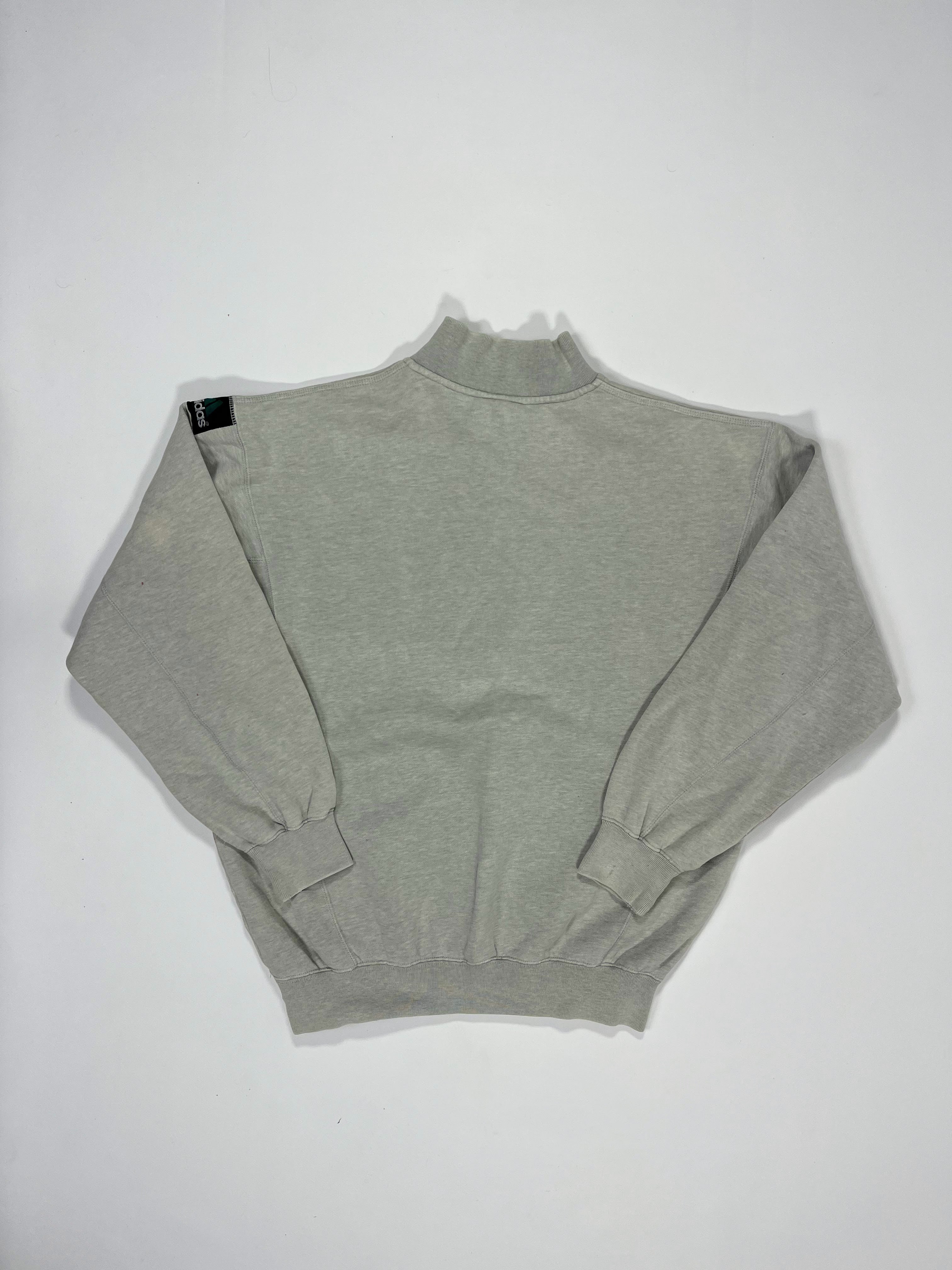 RARE Adidas EQUIPMENT Vintage Sweatshirt Gray - (M)