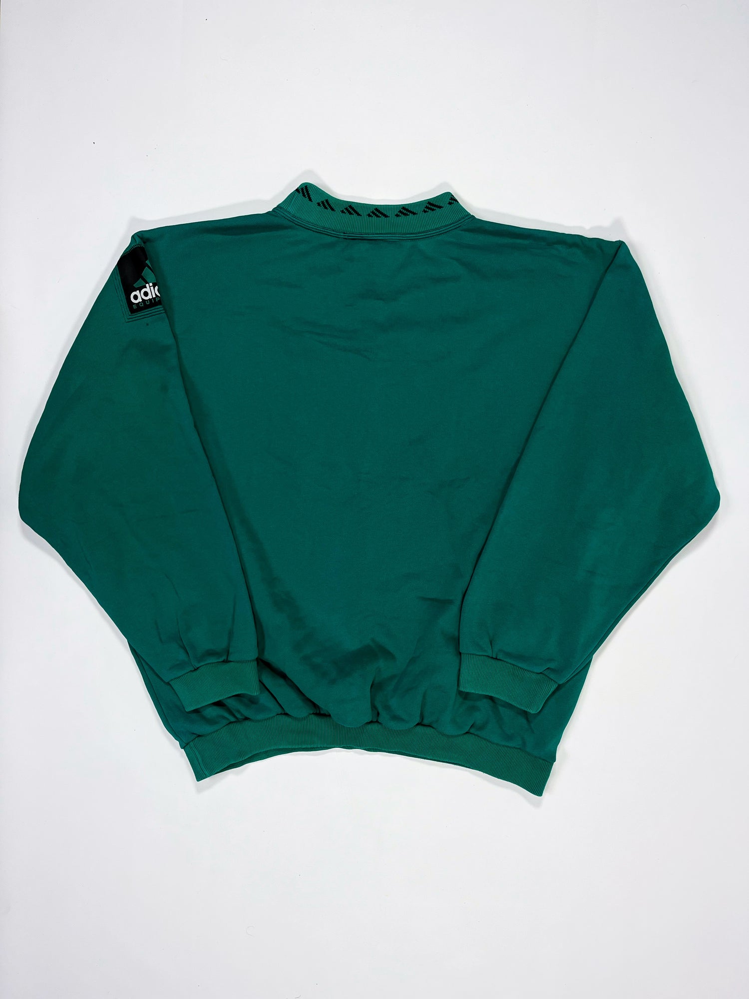 RARE Adidas EQUIPMENT Vintage Sweatshirt Green - (L)