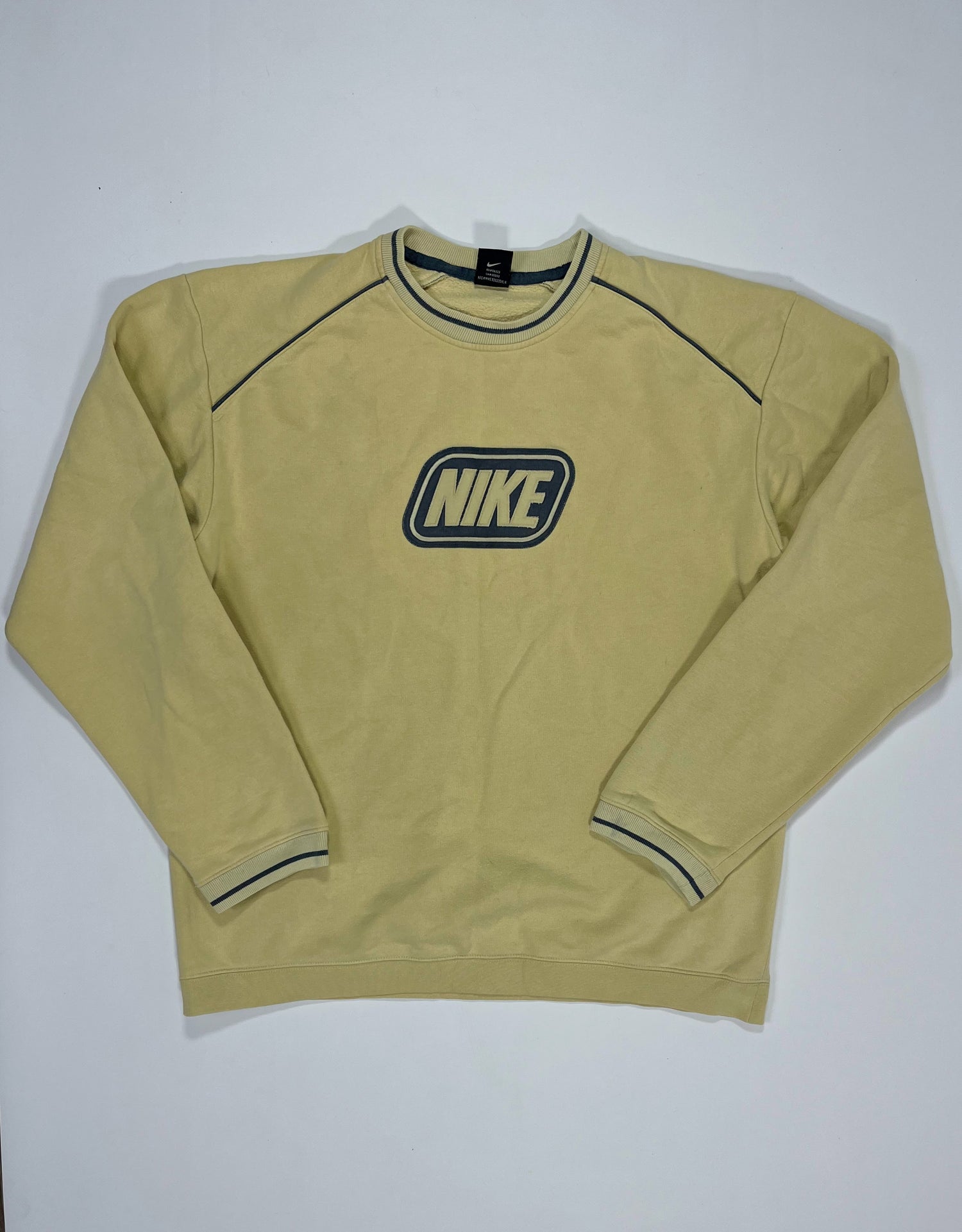 RARE Nike Vintage Sweatshirt Cream - (XL)