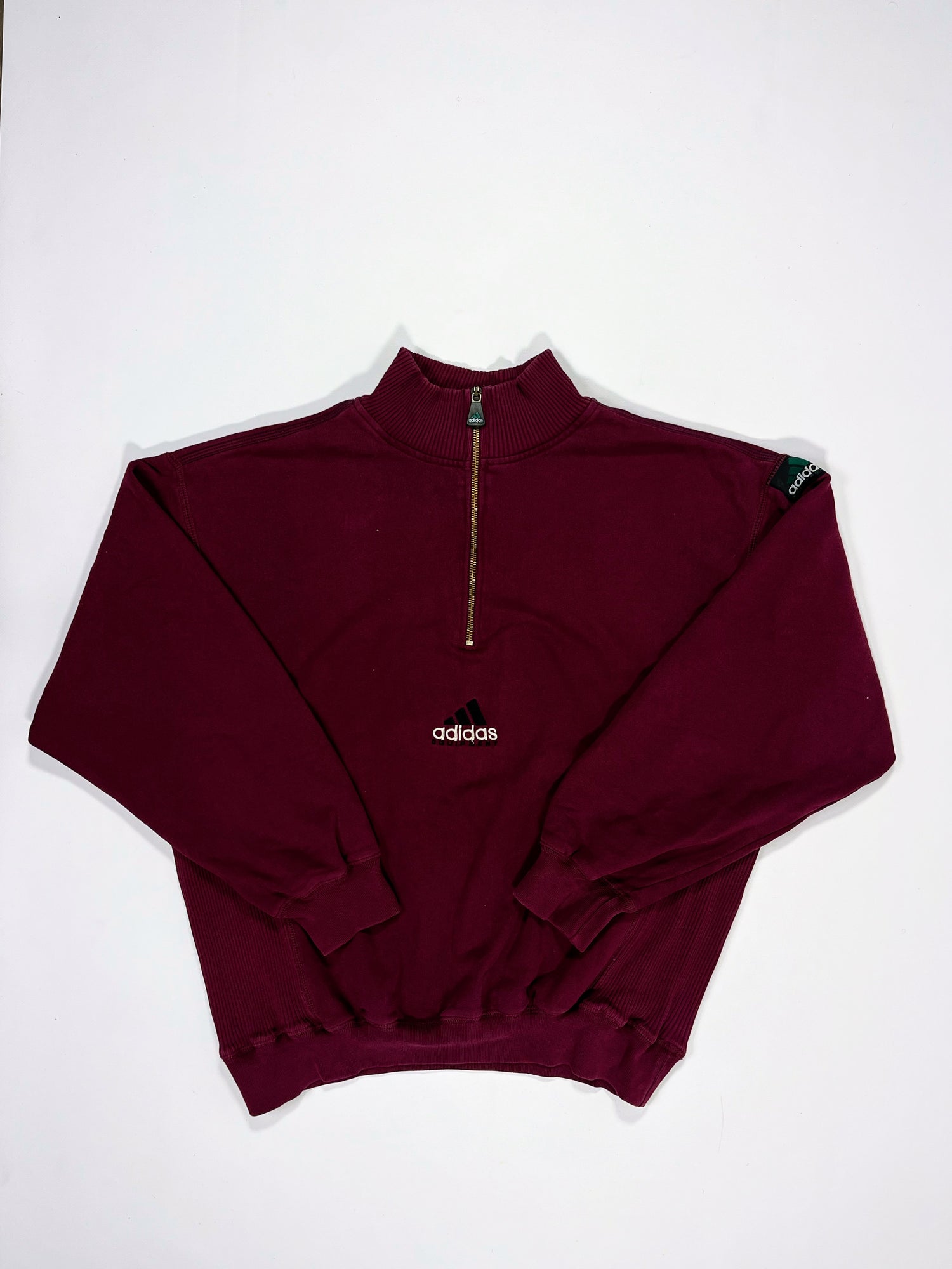 RARE Adidas EQUIPMENT Vintage Sweatshirt Red - (XL)