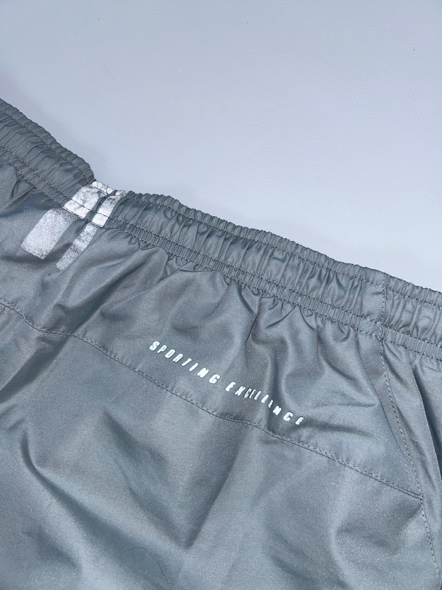 RARE Nike Vintage Trackpants Gray - (L)