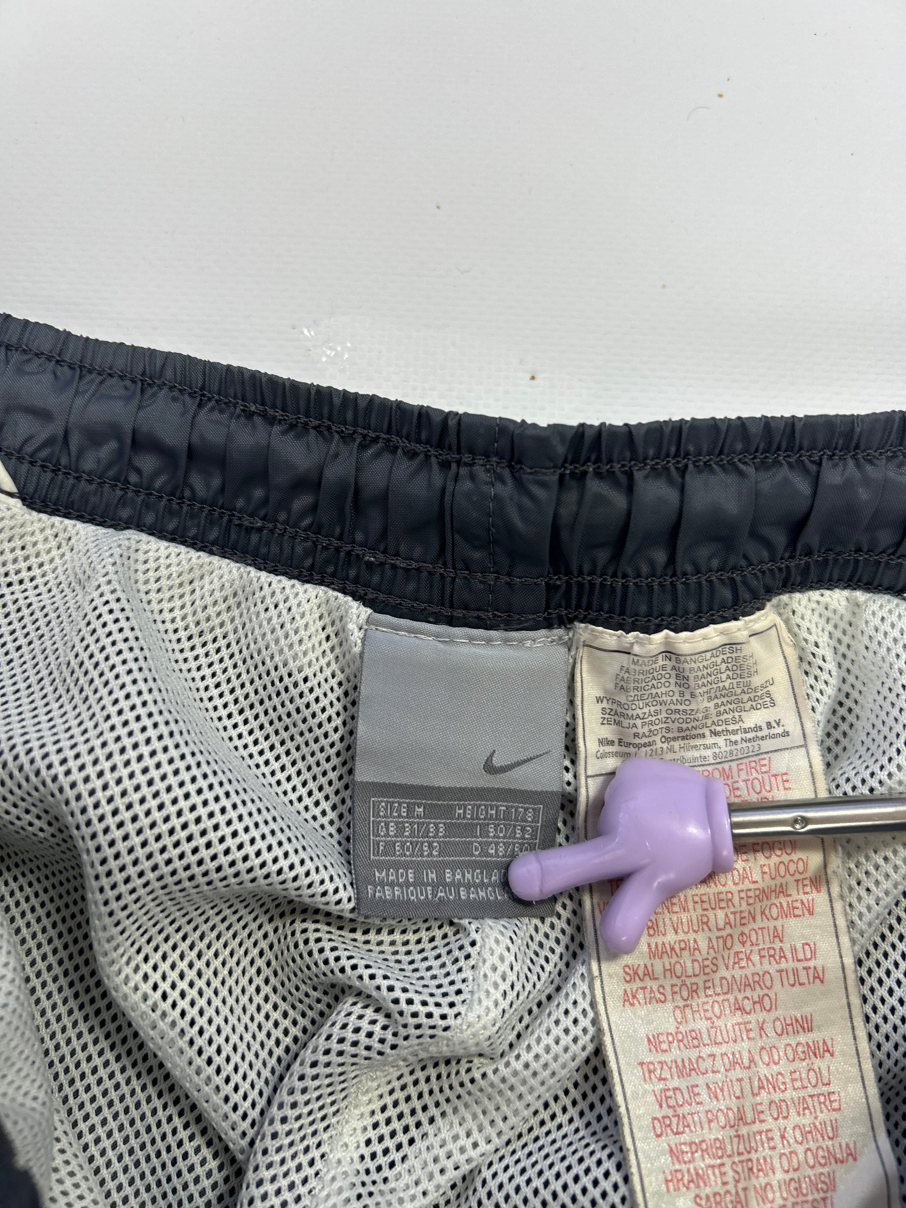 RARE Nike Vintage Trackpants Gray - (M)