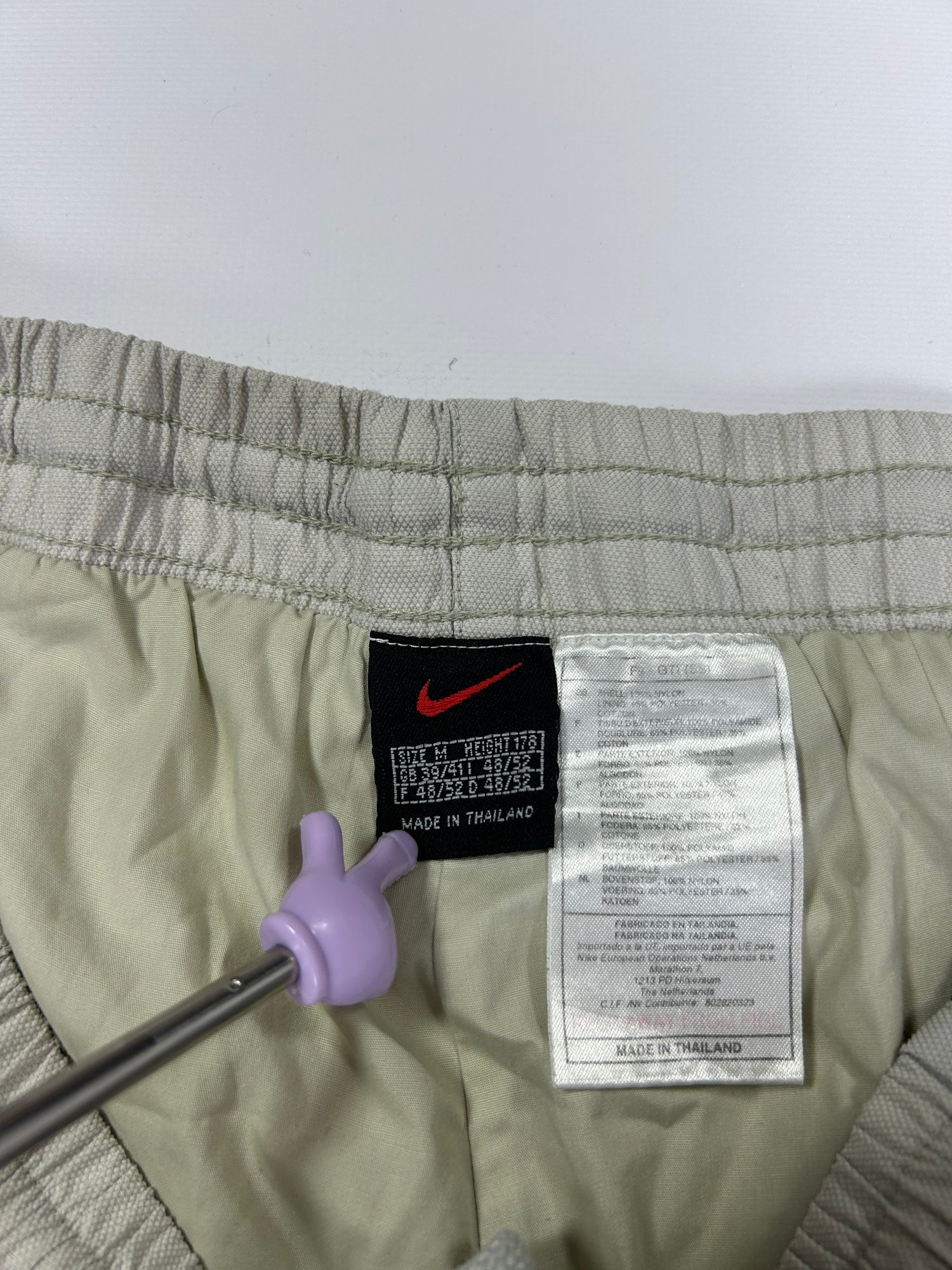 RARE Nike Vintage Trackpants Cream - (M)
