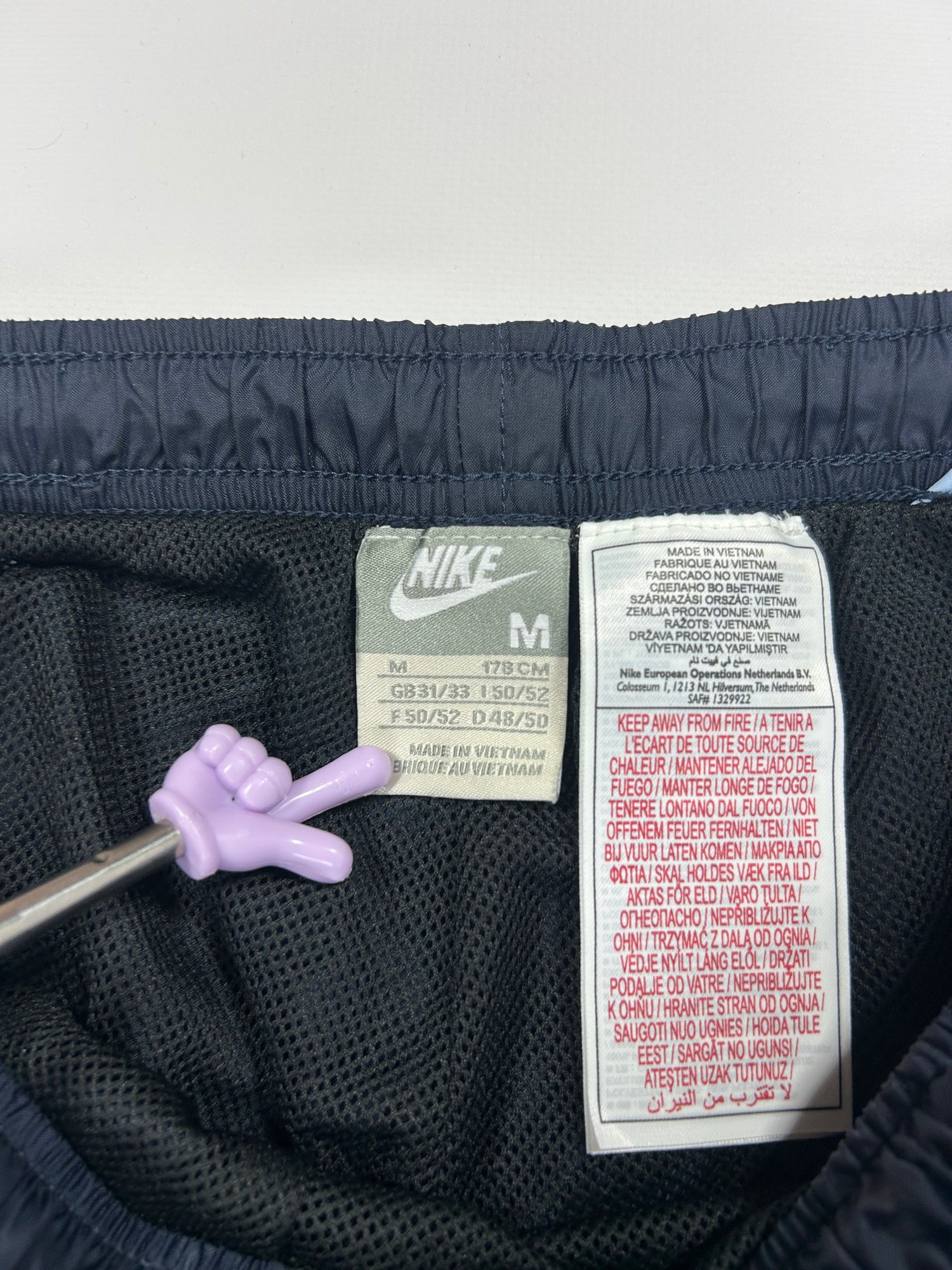RARE Nike Vintage Trackpants Navy - (M)