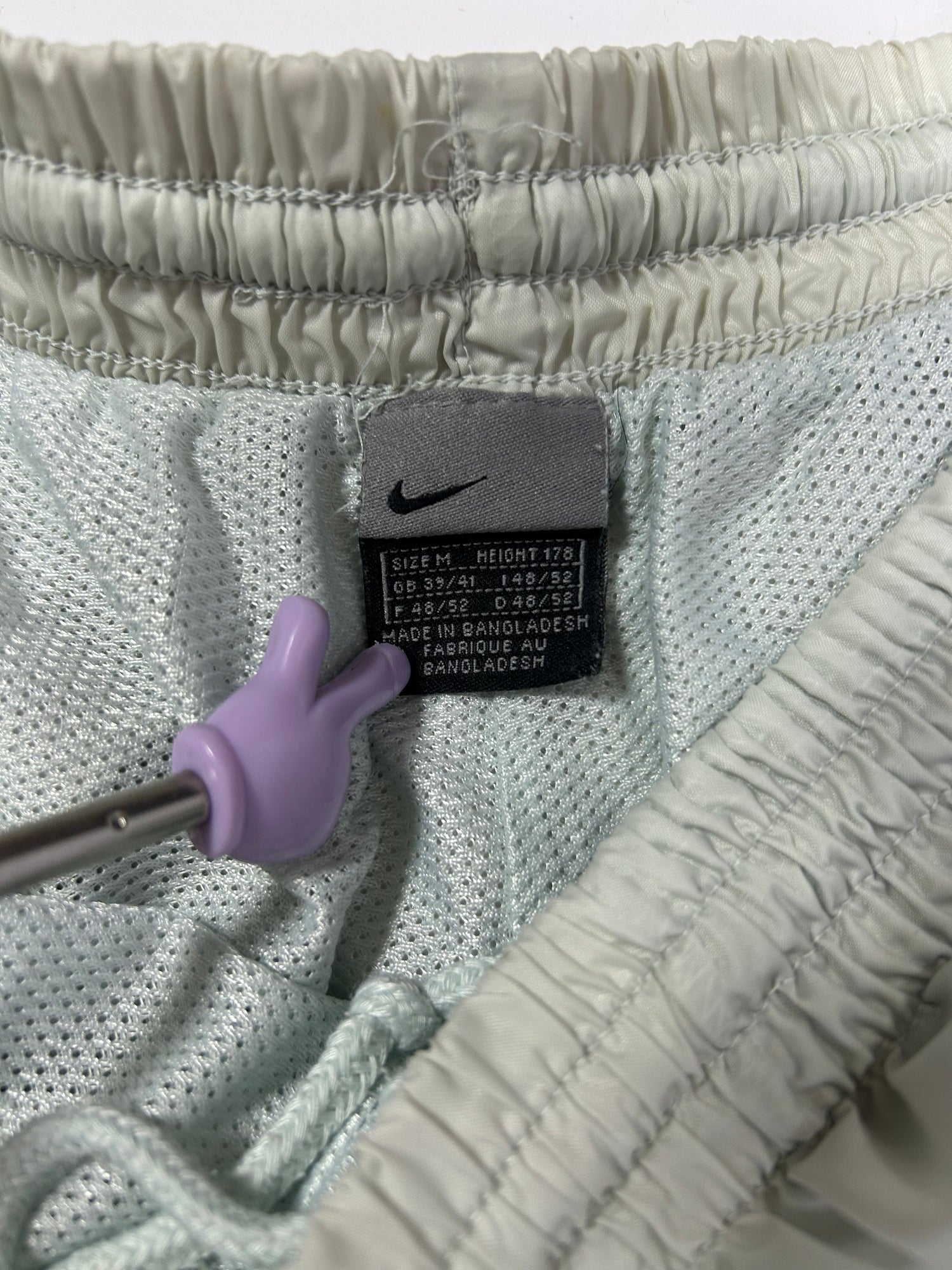RARE Nike Vintage Track Pants White - (M)