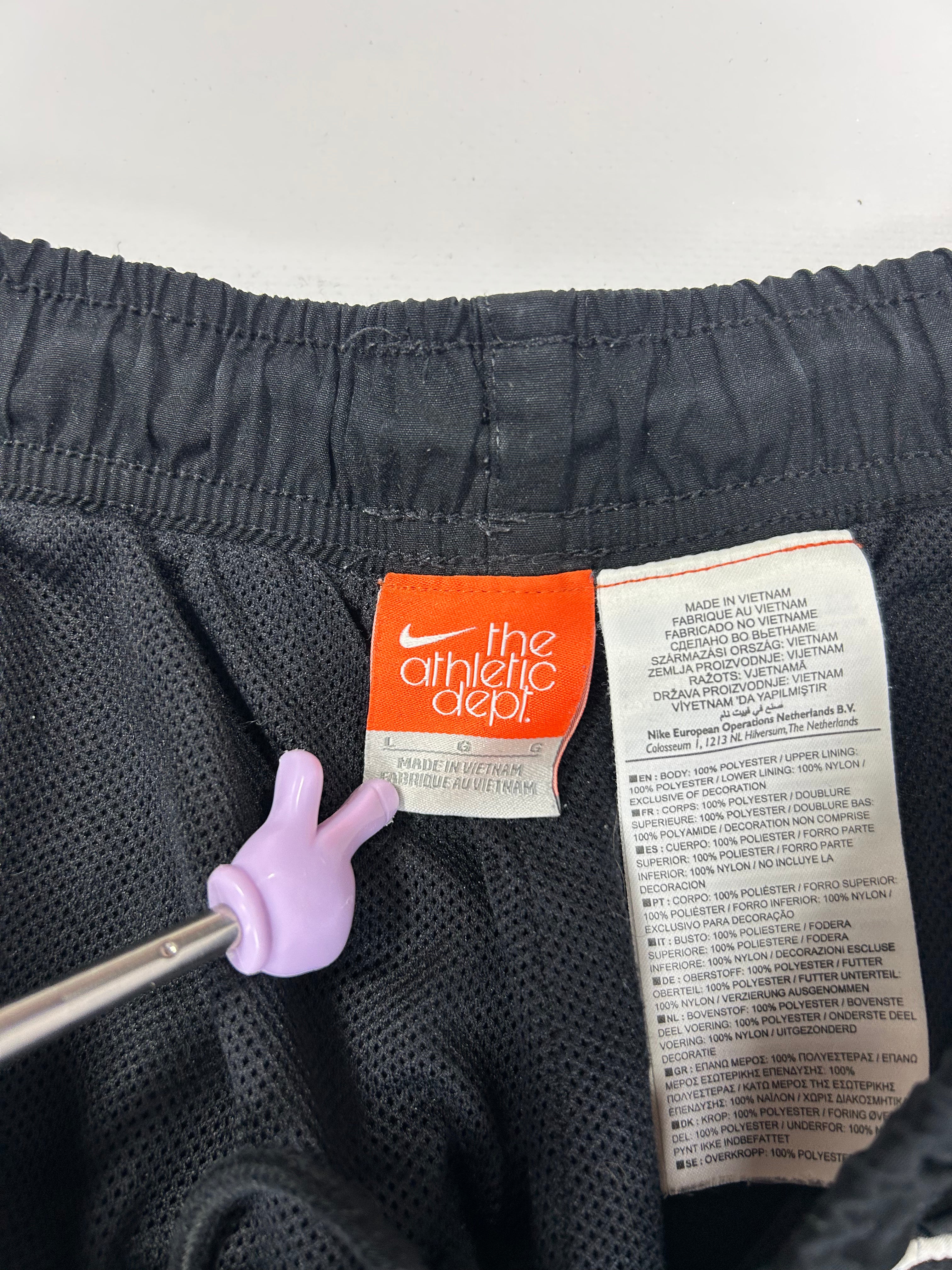 Nike Vintage Track Pants Black - (L)