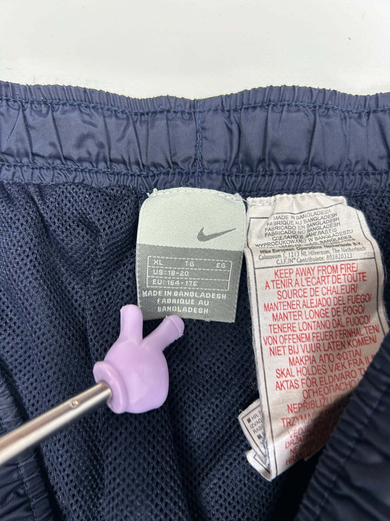 Nike Vintage Track Pants Navy - (S)