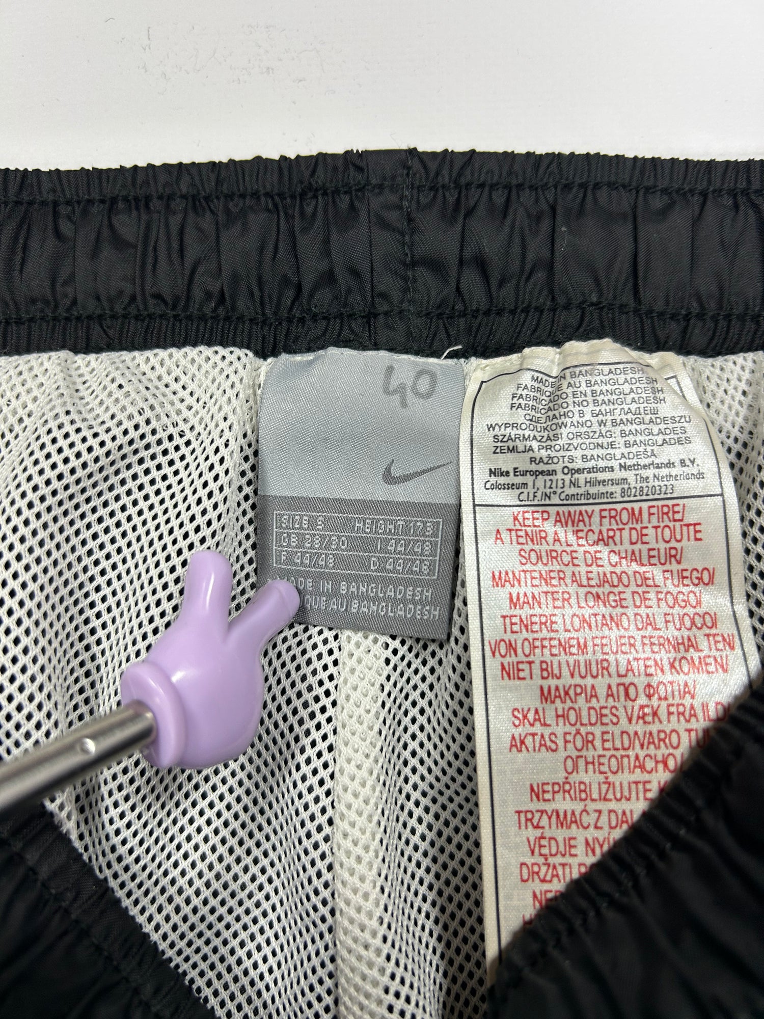 RARE Nike Vintage Track Pants Black - (S)