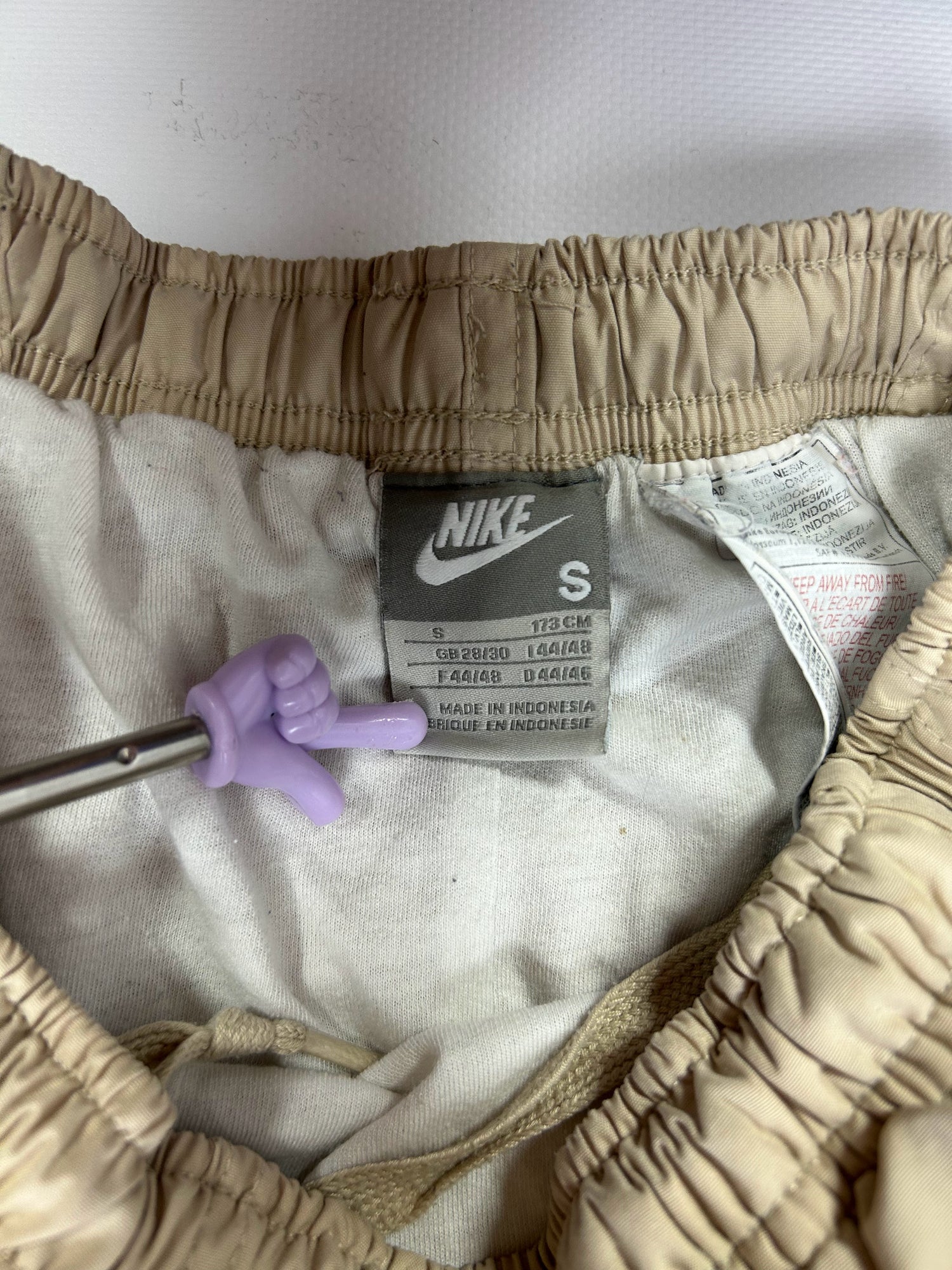 Nike Vintage Track Pants Cream - (S)