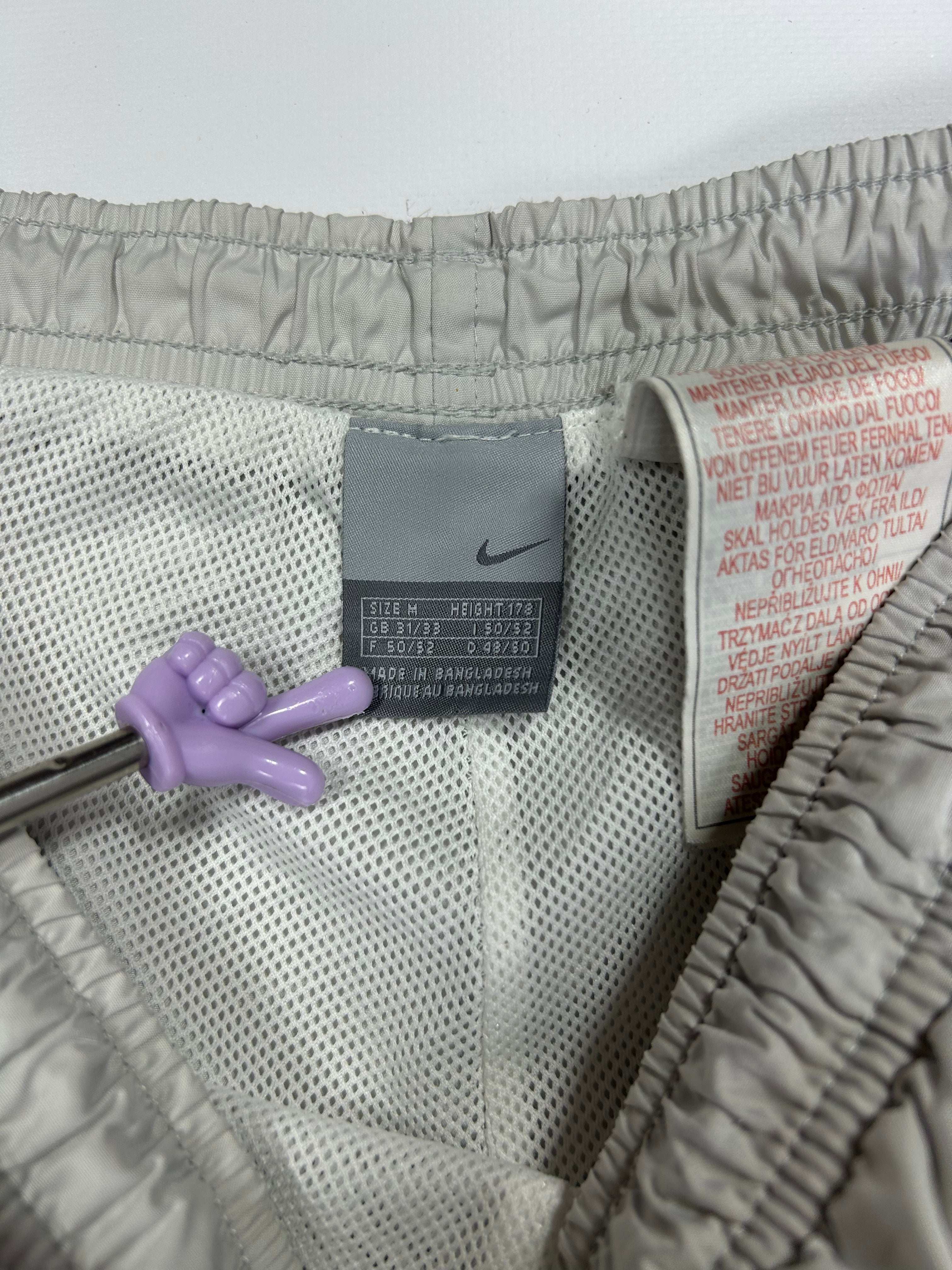 SUPER RARE Nike Vintage Track Pants White - (M)