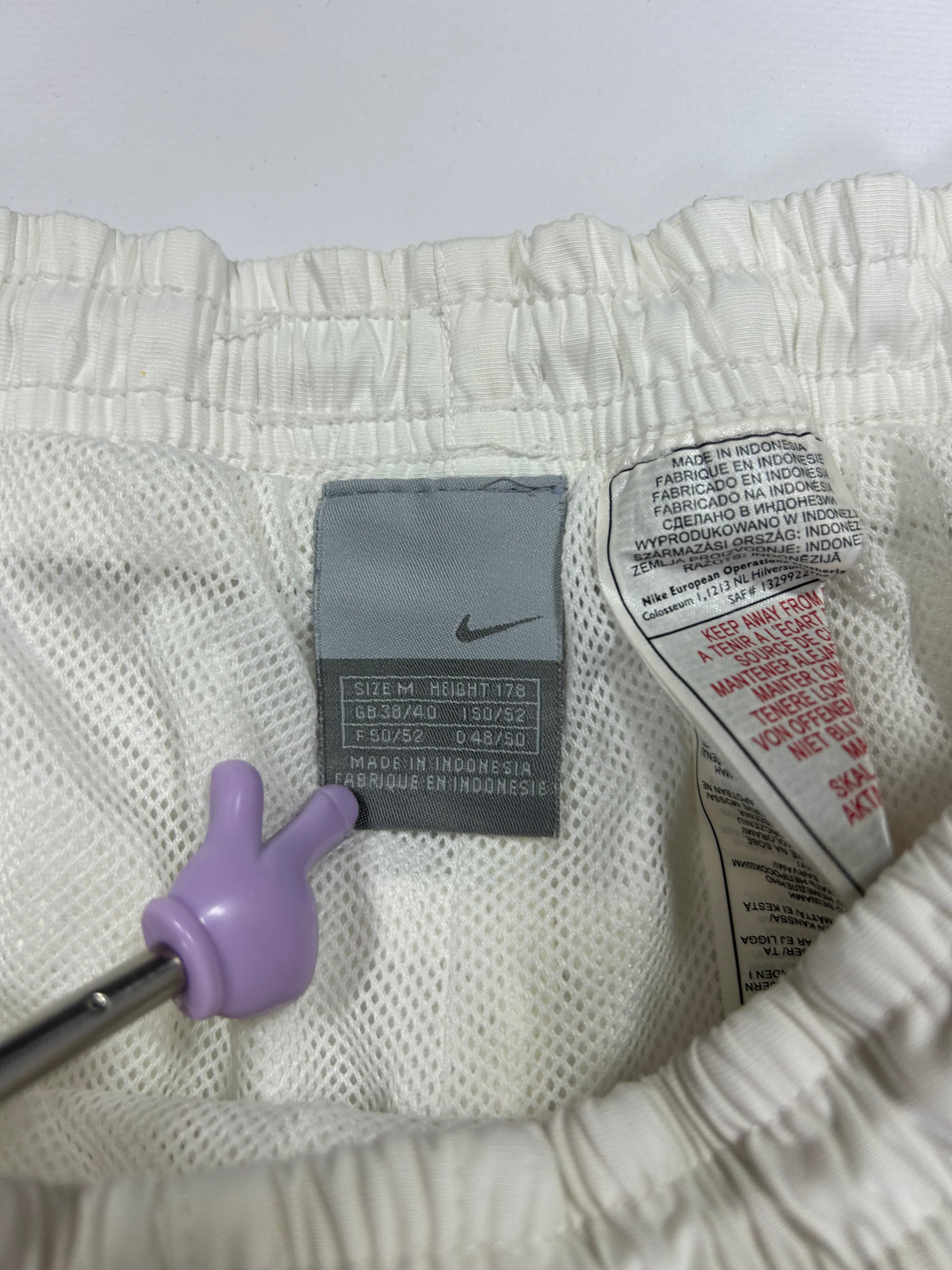 RARE Nike Vintage Track Pants White - (M)