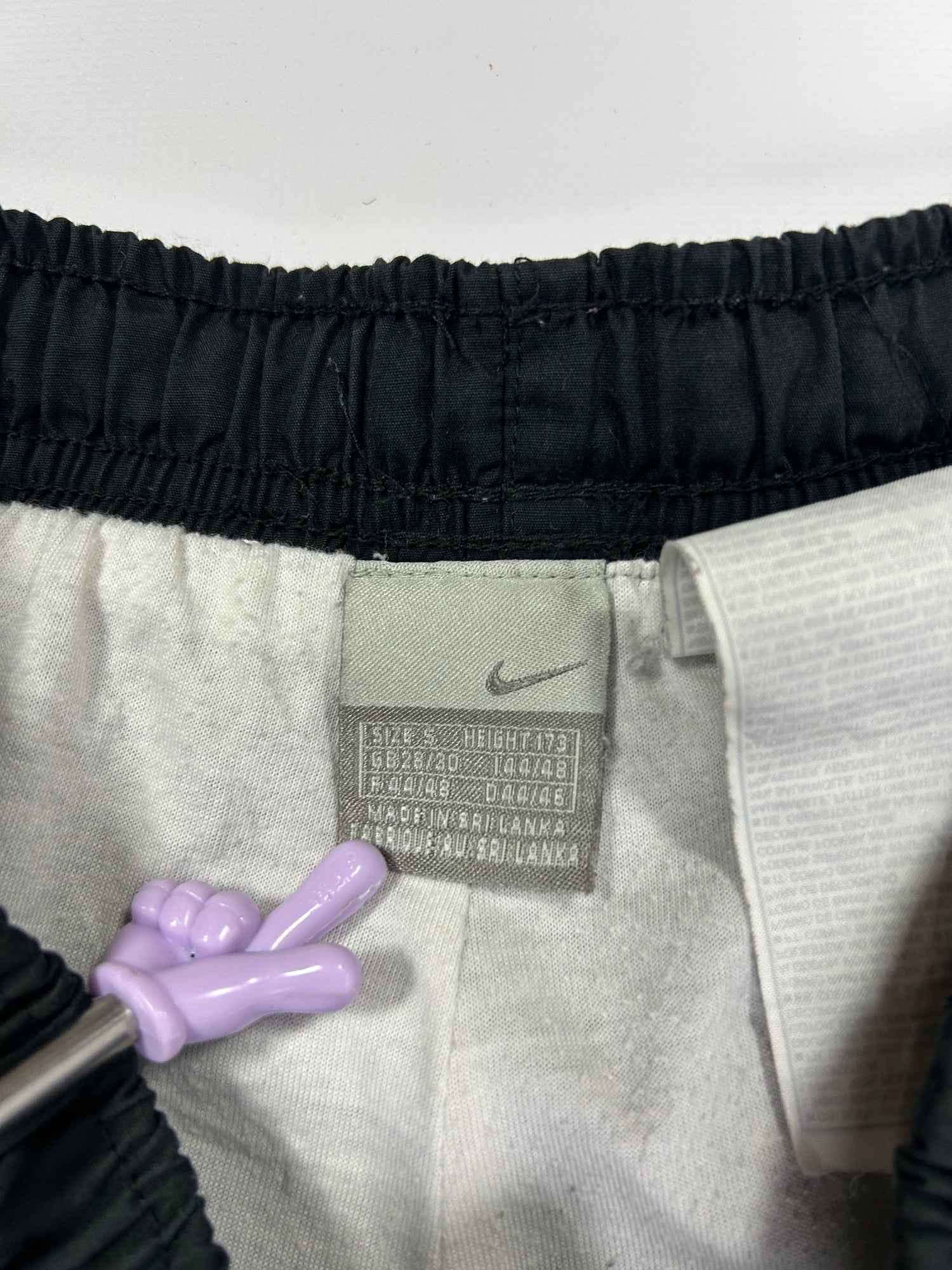 Nike Vintage Track Pants Black - (S)