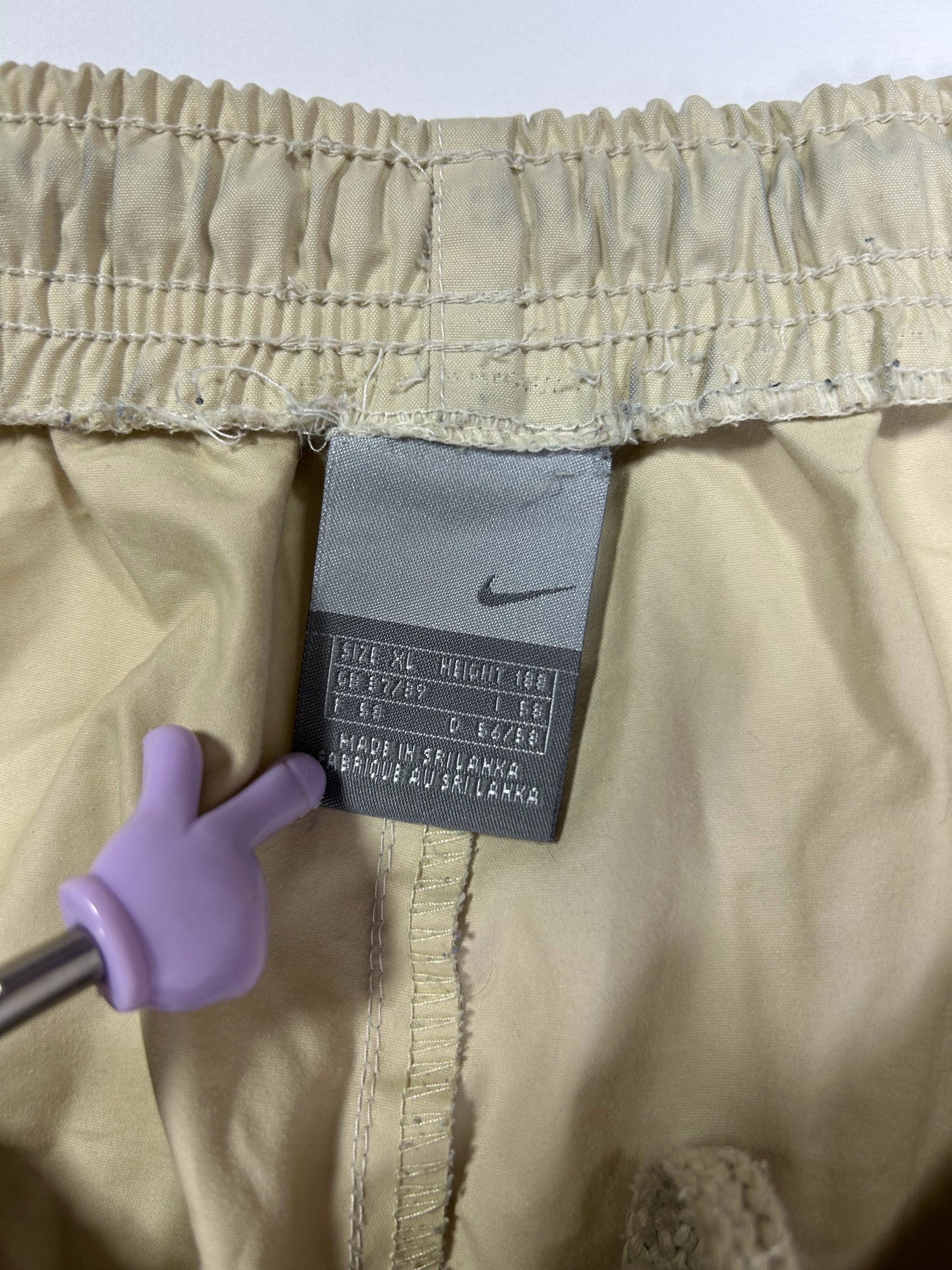 Nike Vintage Track Pants Cream - (XL)