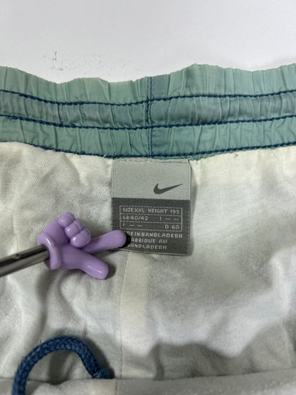 RARE Nike Vintage Track Pants Green - (XXL)