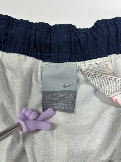 SUPER RARE Nike Vintage Track Pants Navy - (XL)