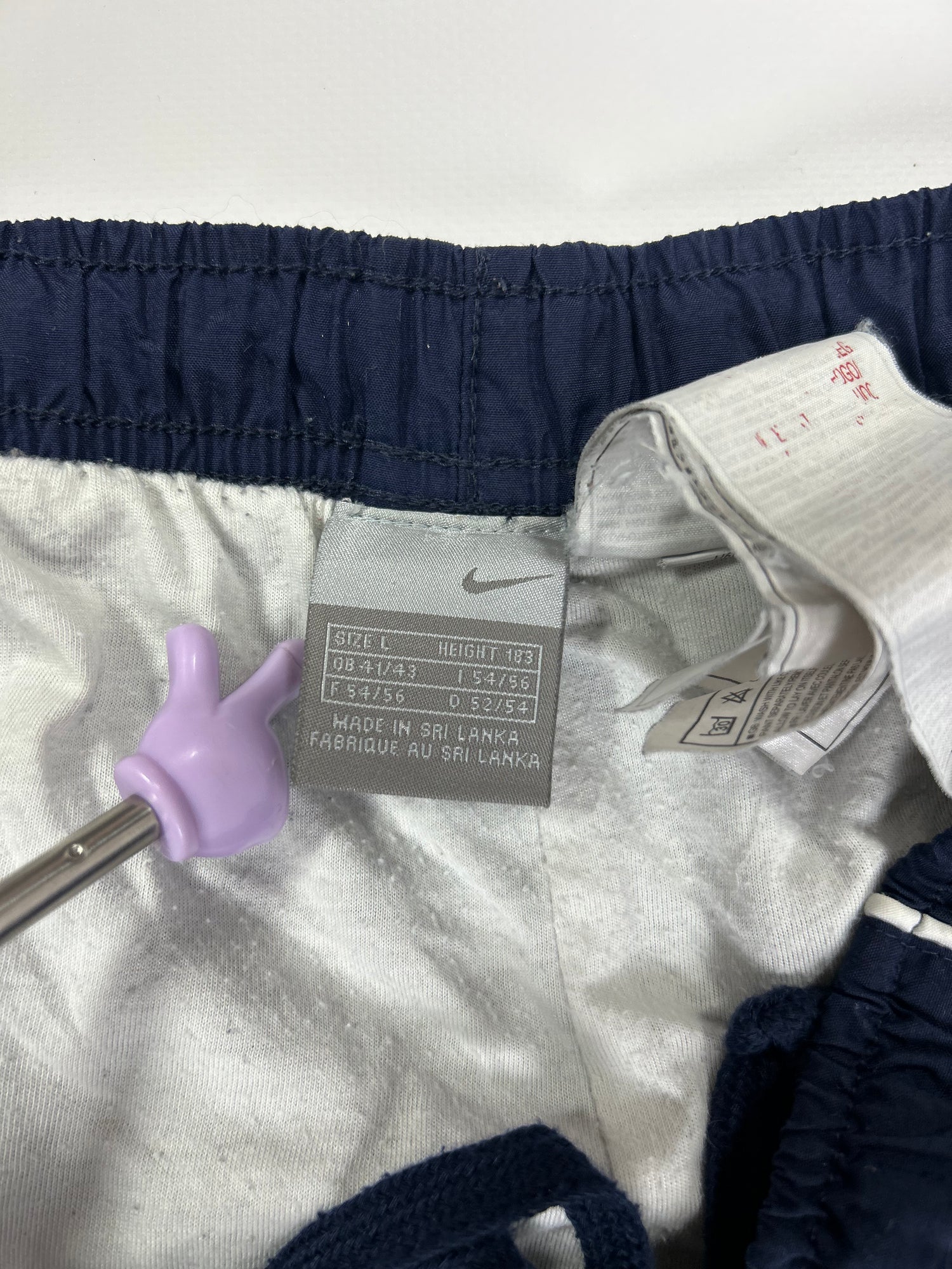 Nike Vintage Track Pants Navy - (L)