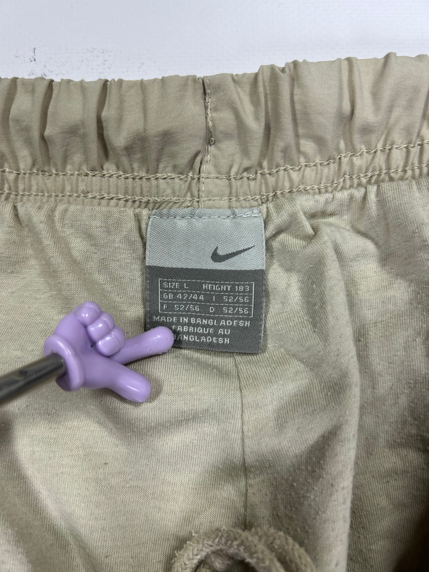 Nike Vintage Track Pants Cream - (L)